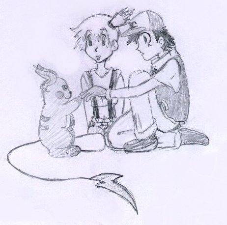 Reno, Ash and Misty